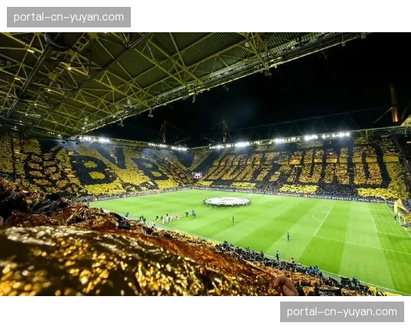 多特蒙德南看台巨型TIFO致敬即将离队的罗伊斯